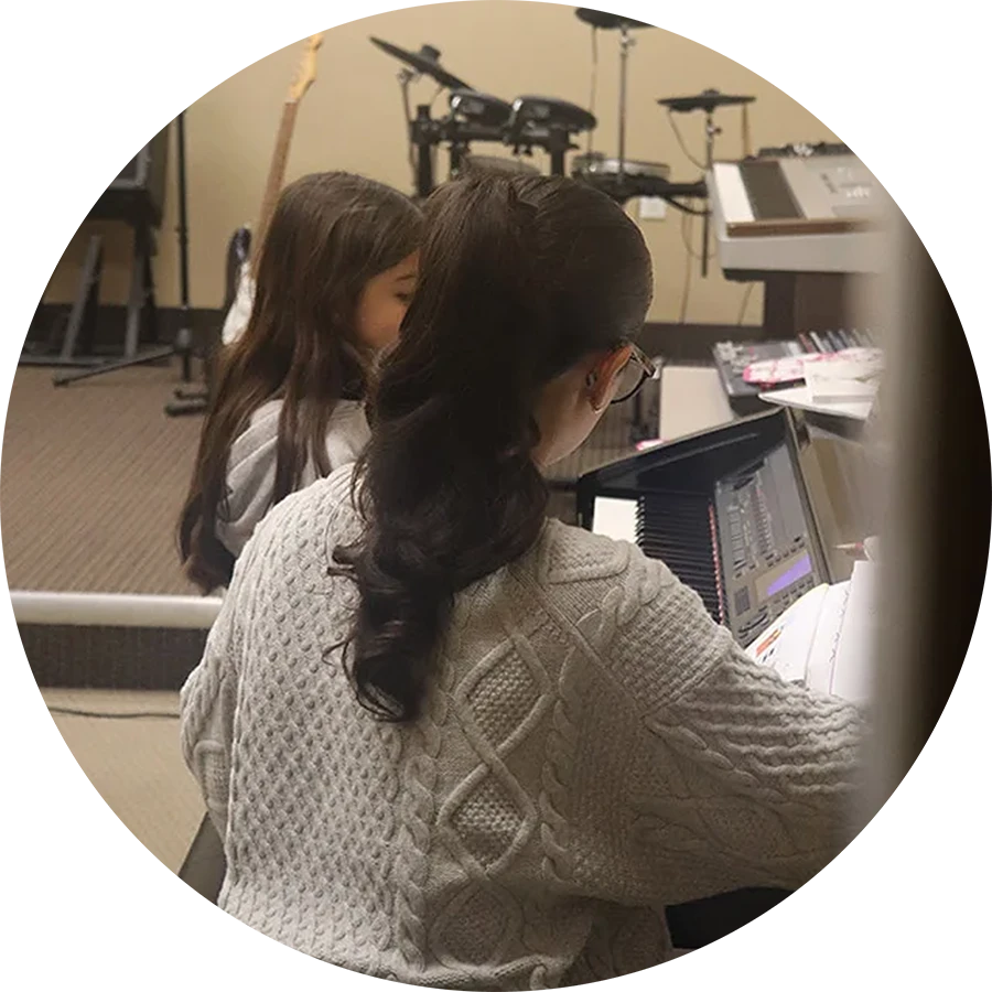 In-class music lessons at Chorus Music