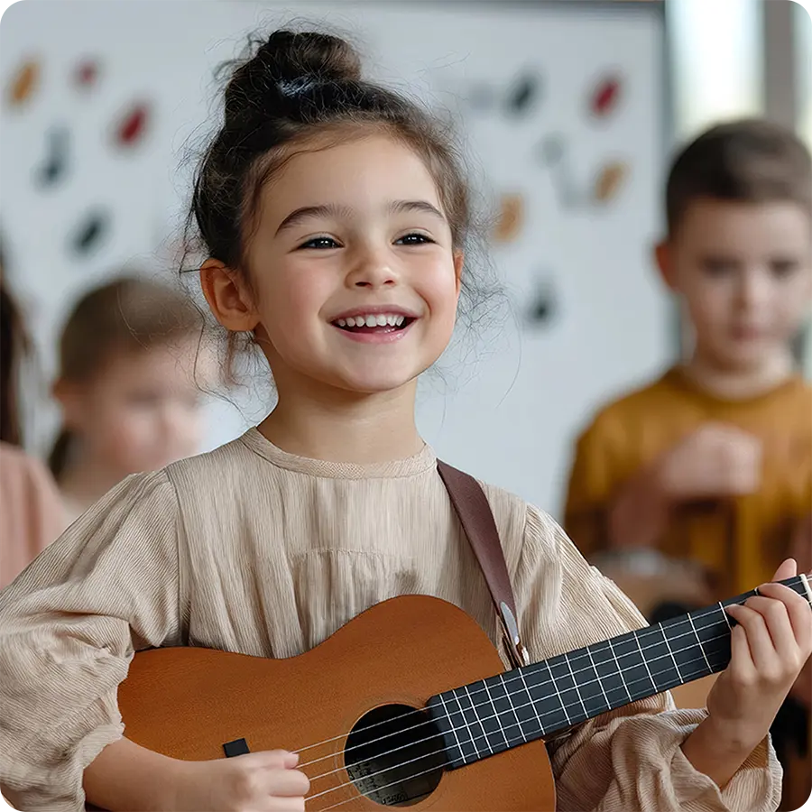In-class music lessons at Chorus Music