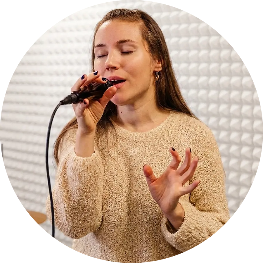Singing lesson facility at Chorus Music